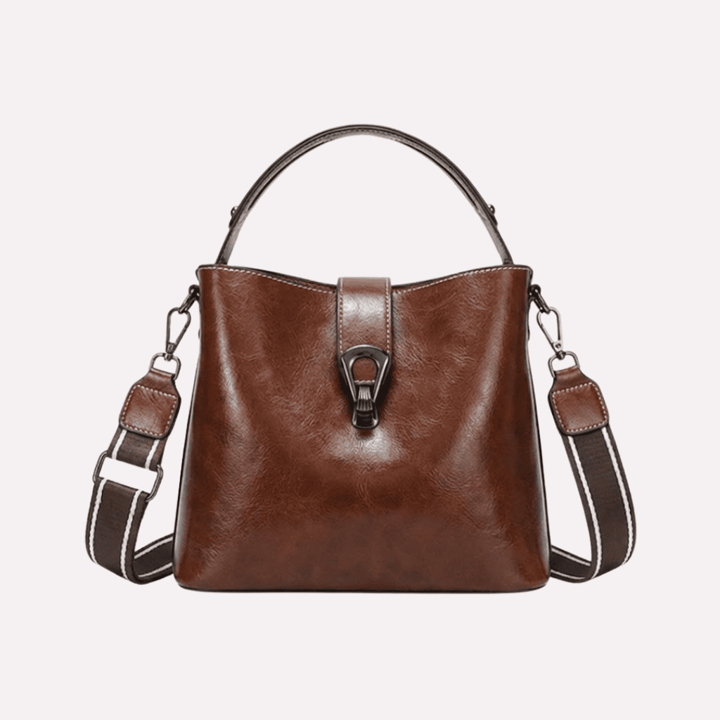 Sac Seau Femme Cuir de vachette Bandoulière Amovible