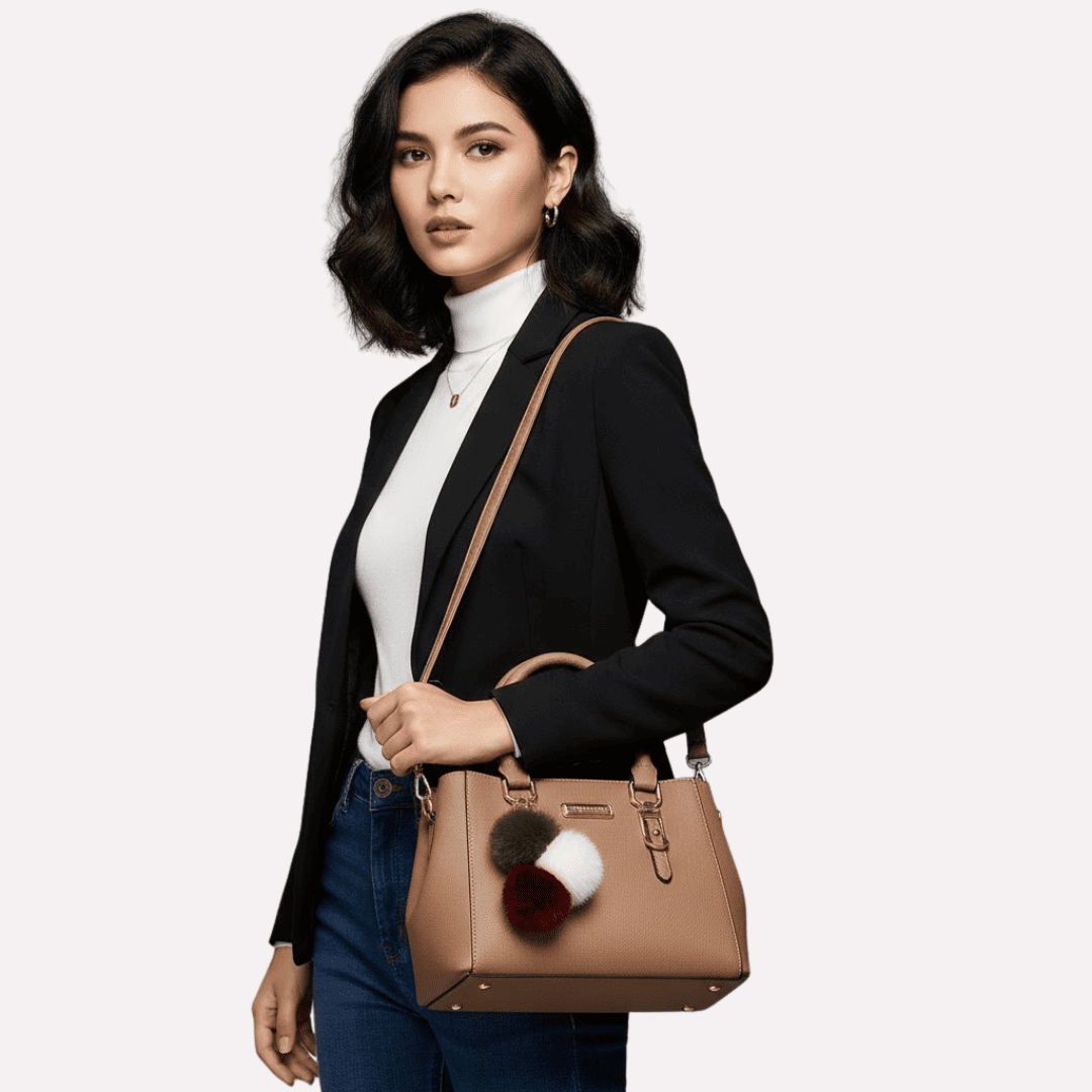 Sac à Main Femme Multi-Compartiments - Simili Cuir