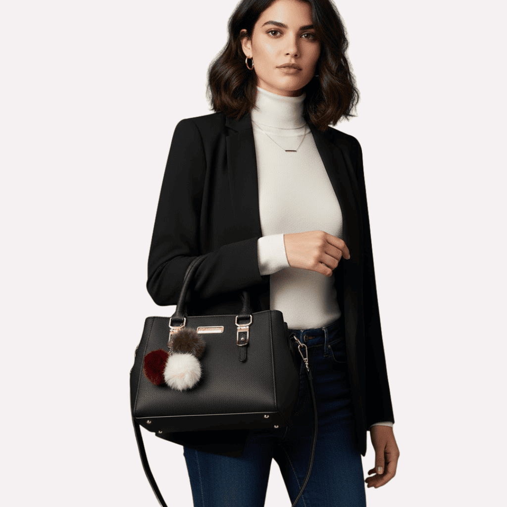 Sac à Main Femme Multi-Compartiments - Simili Cuir