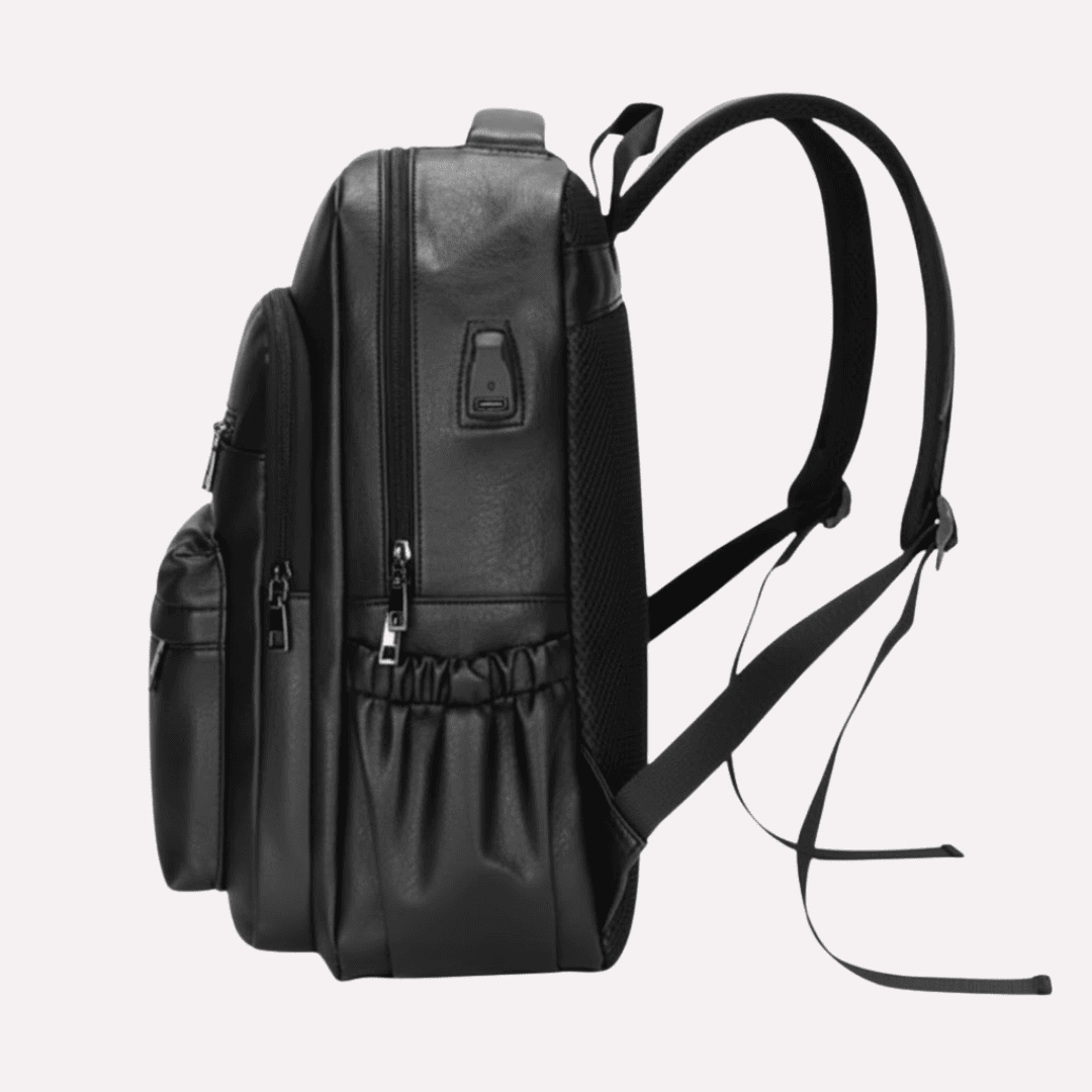 Sac à Dos Homme Ordinateur - Cuir PU