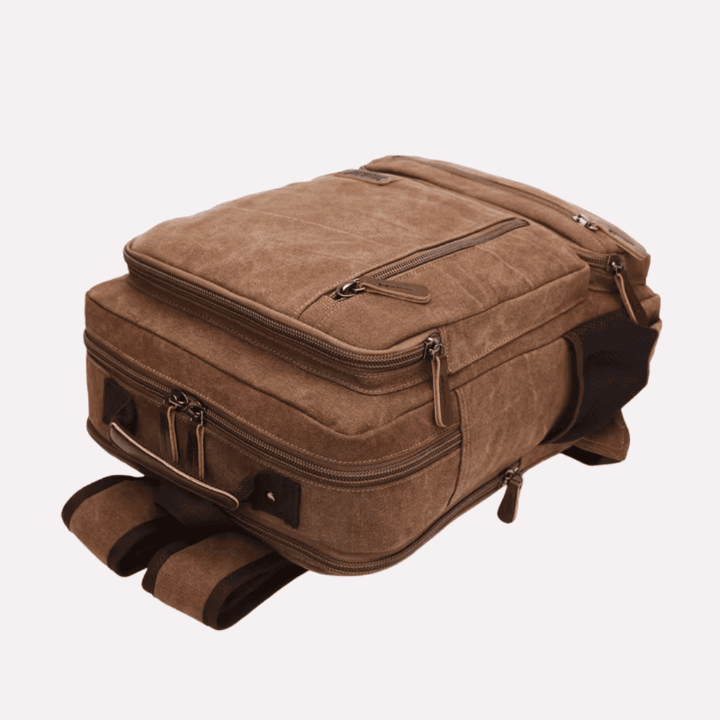 Sac à Dos Homme Vintage Toile Haute Densité