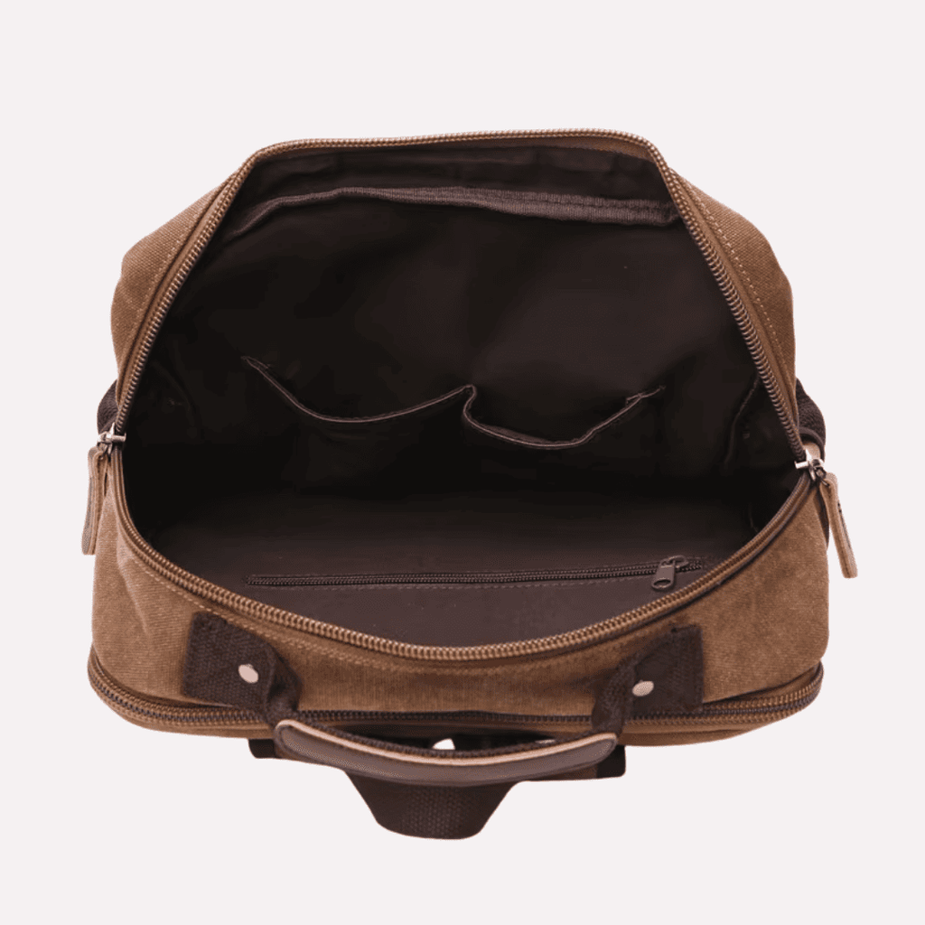 Sac à Dos Homme Vintage Toile Haute Densité