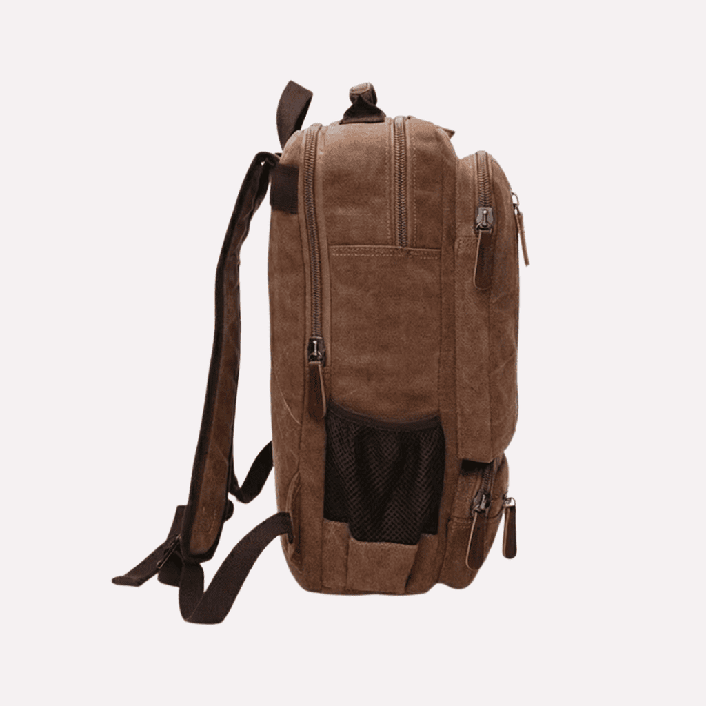 Sac à Dos Homme Vintage Toile Haute Densité