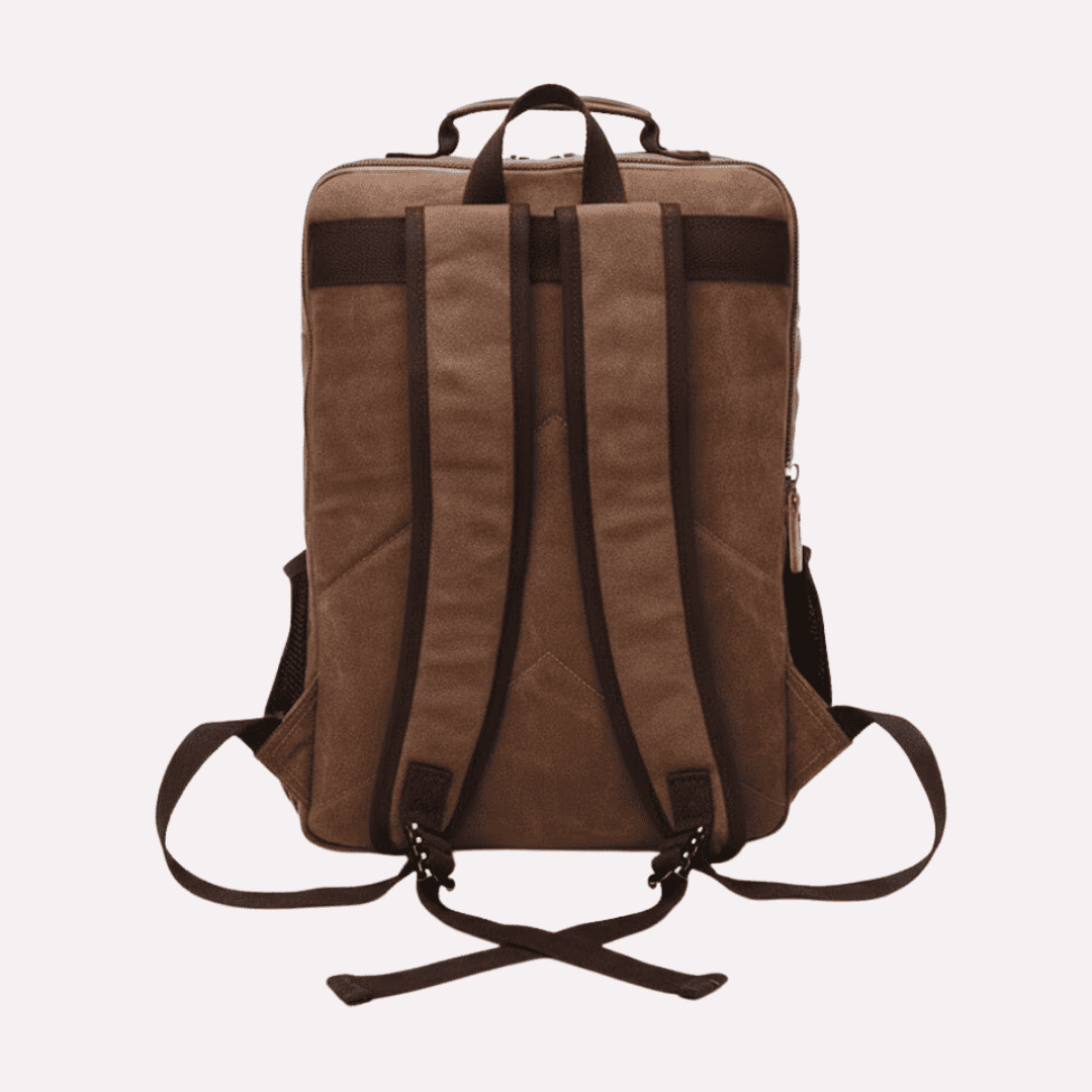 Sac à Dos Homme Vintage Toile Haute Densité