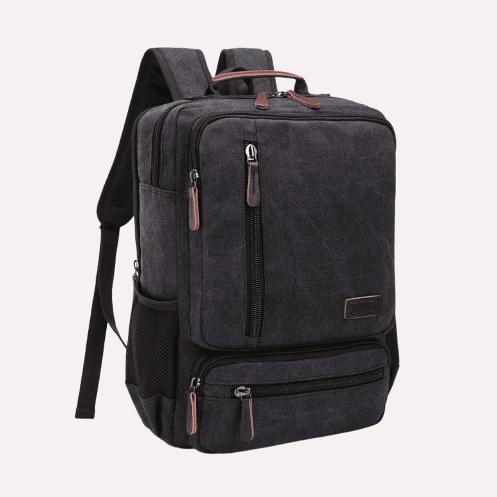 Sac à Dos Homme Vintage Toile Haute Densité