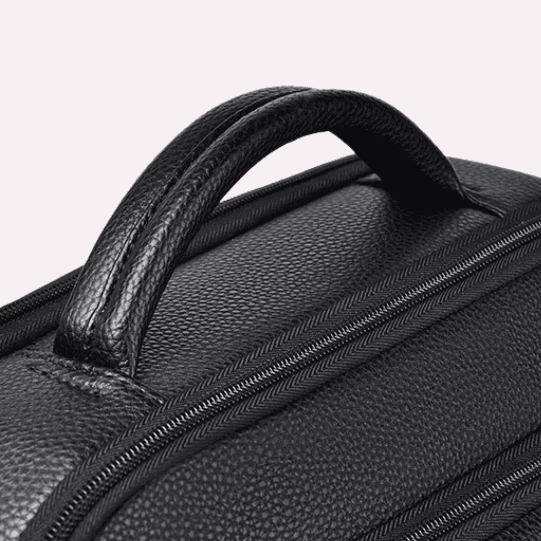 Sac à Dos Ordinateur Portable Homme 15.6 pouces Cuir PU