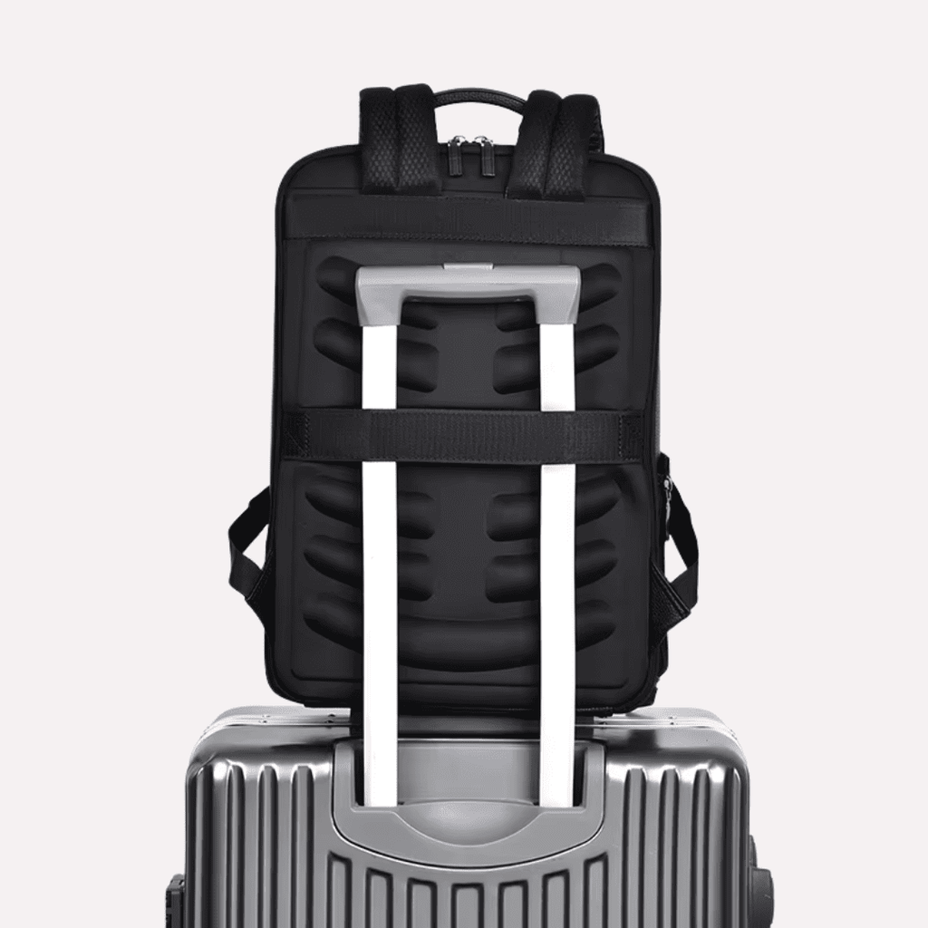 Sac à Dos Homme Noir pour Ordinateur Portable 15.6 Pouces - Polyuréthane
