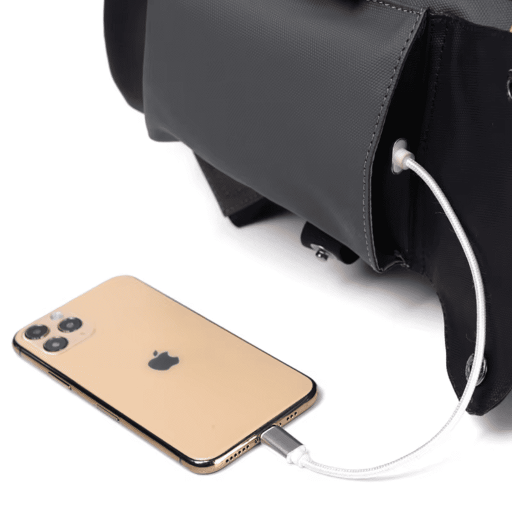 Sac à Dos Ordinateur Portable Homme Imperméable & Connectivité USB