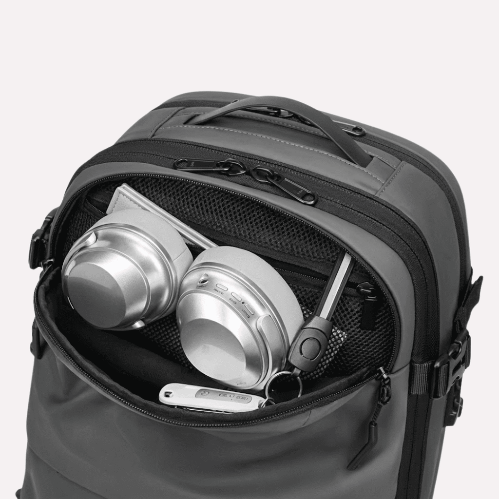 Sac à Dos Voyage Compression Ordinateur 17 Pouces - Oxford Étanche