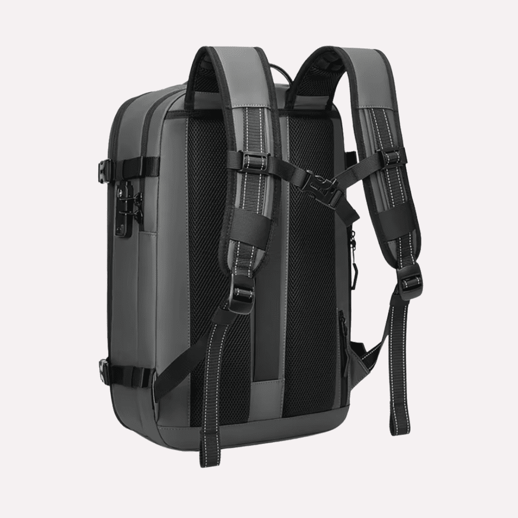 Sac à Dos Voyage Compression Ordinateur 17 Pouces - Oxford Étanche