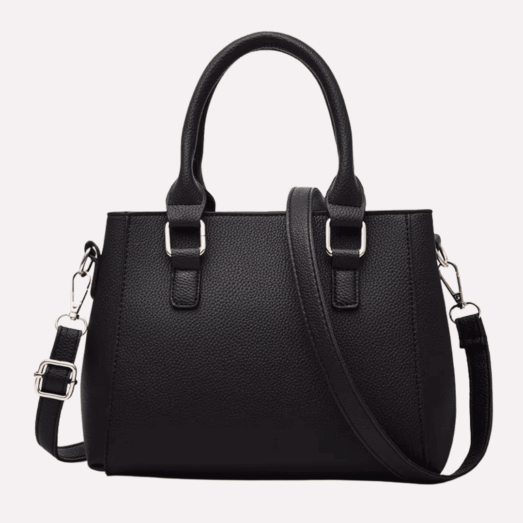 Sac à Main Femme Brodé avec Pompon - Cuir PU