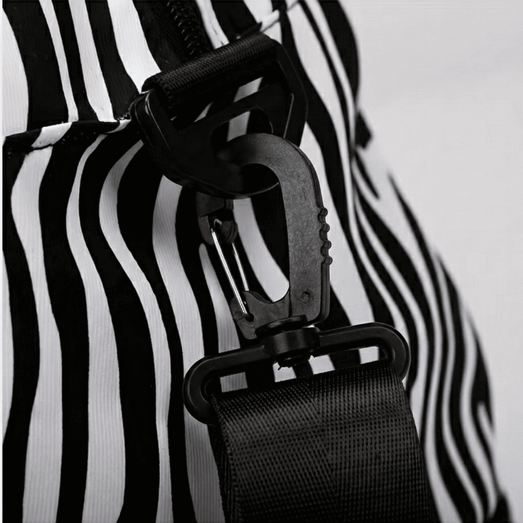 Sac de Voyage Femme Grande Capacité - Nylon Imprimé Léopard/Zèbre