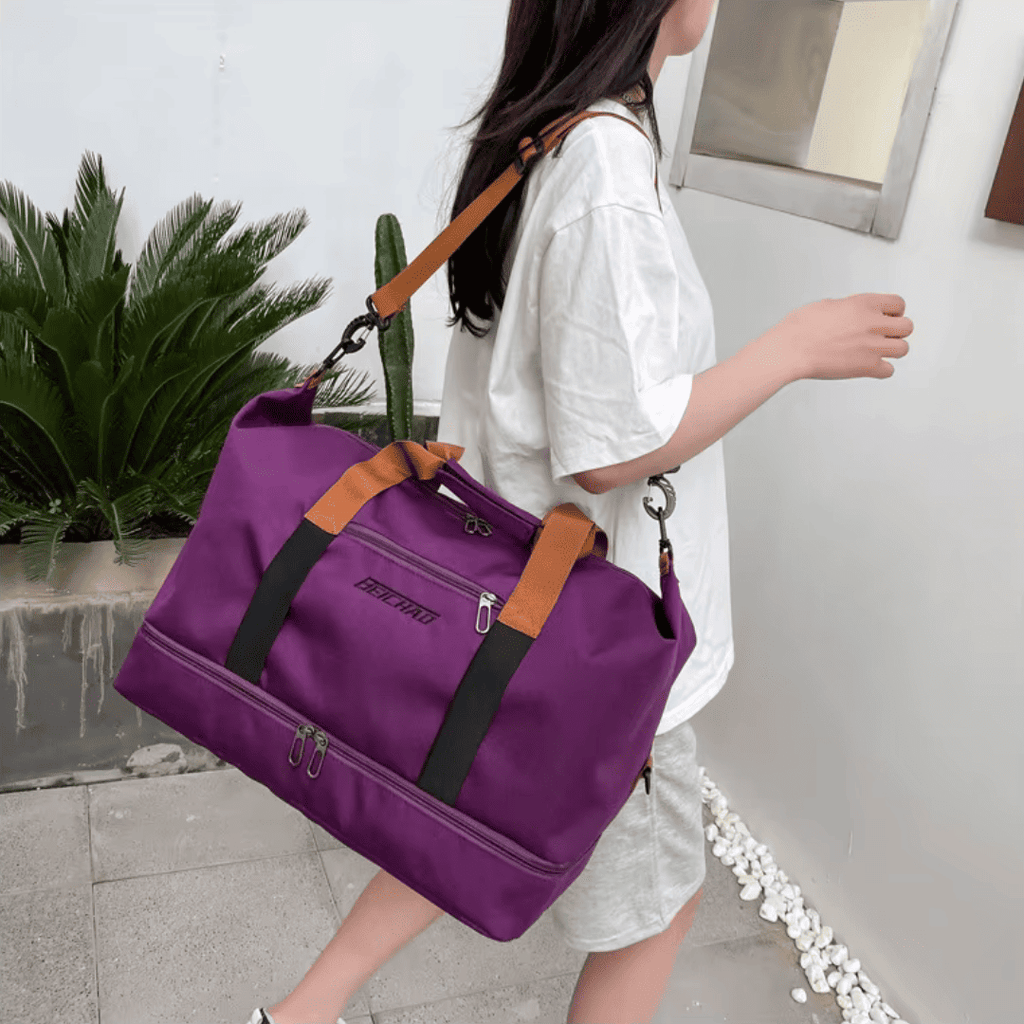 Sac de Voyage Grande Capacité Bandoulière - Tissu Oxford