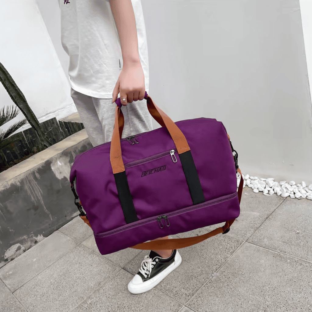 Sac de Voyage Grande Capacité Bandoulière - Tissu Oxford
