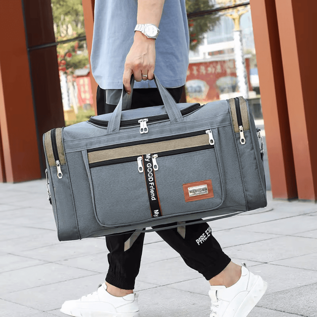 Sac de Voyage Homme 50L à Bandoulière - Nylon
