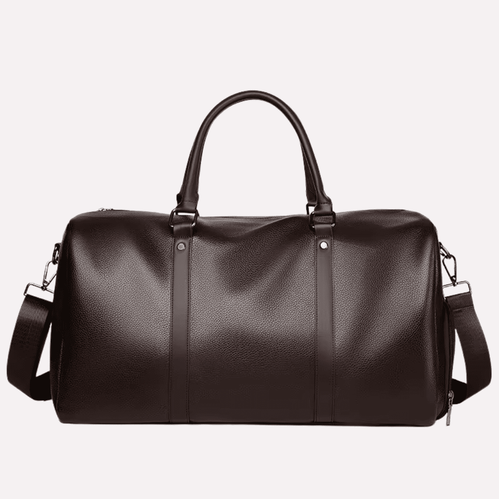 Sac de Voyage Homme à Bandoulière Rétro Polyuréthane Étanche