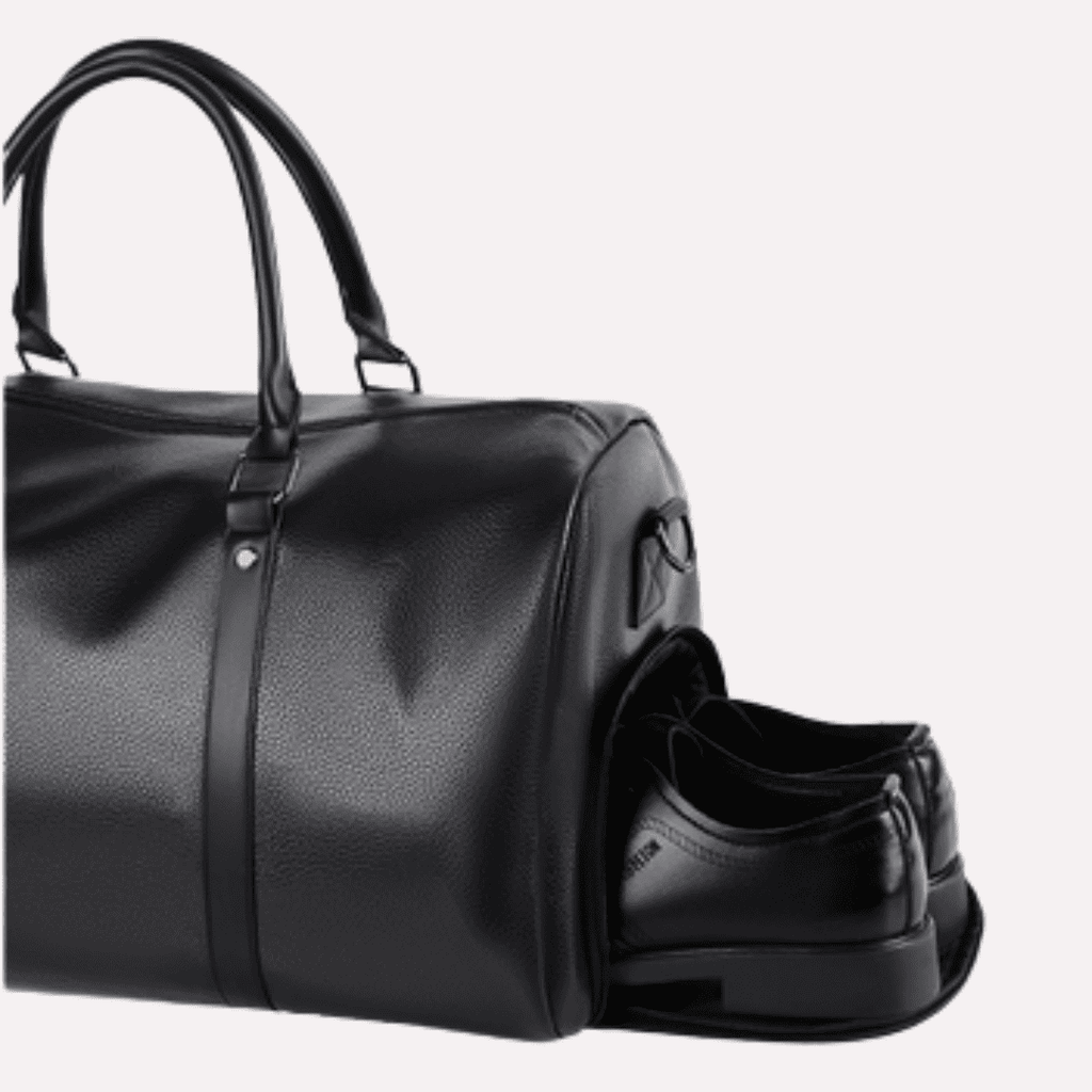 Sac de Voyage Homme à Bandoulière Rétro Polyuréthane Étanche