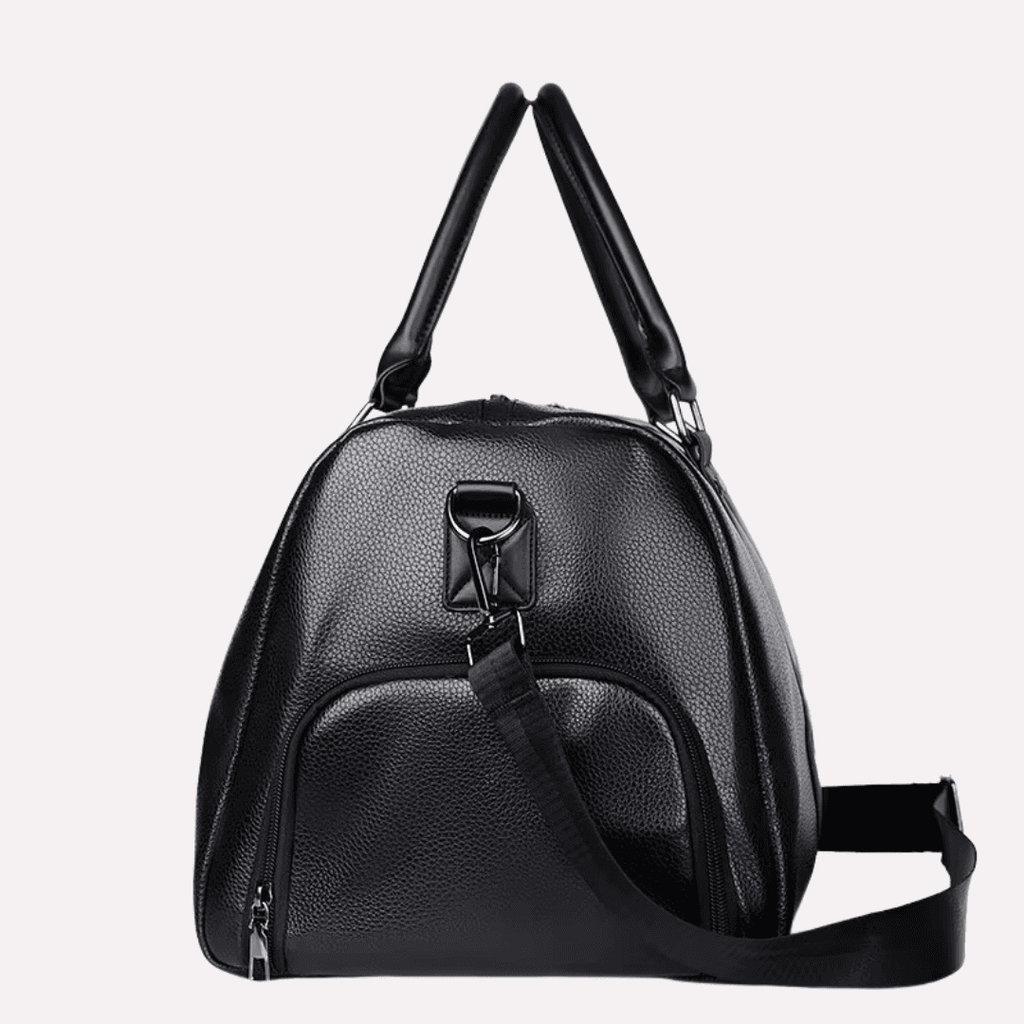 Sac de Voyage Homme à Bandoulière Rétro Polyuréthane Étanche