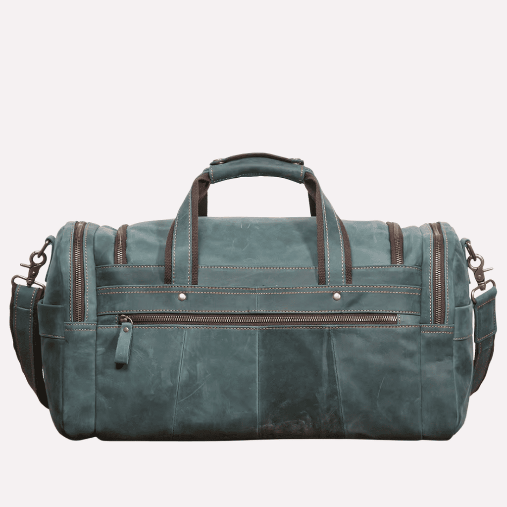 Sac de Voyage d'Affaires Homme Bandoulière - Cuir de Vachette