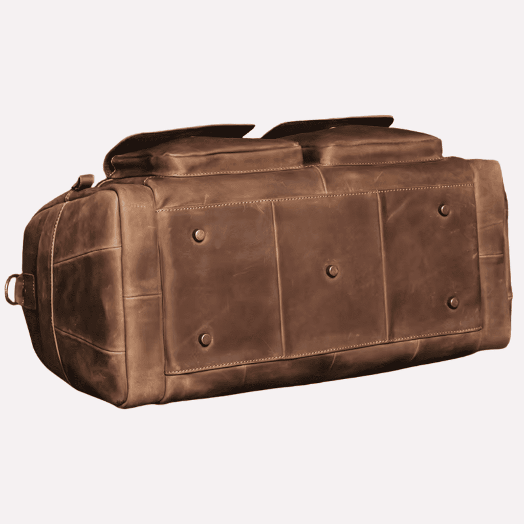 Sac de Voyage d'Affaires Homme Bandoulière - Cuir de Vachette