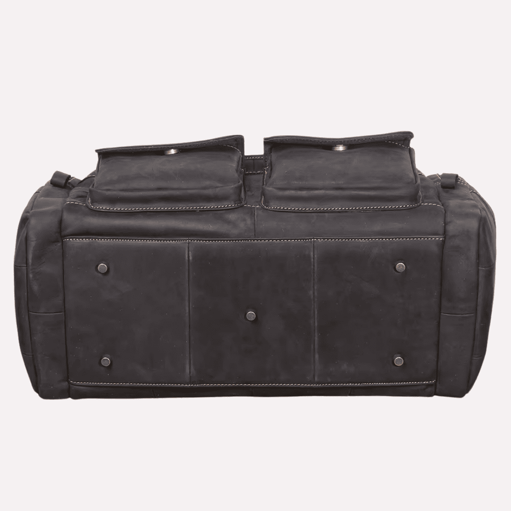 Sac de Voyage d'Affaires Homme Bandoulière - Cuir de Vachette