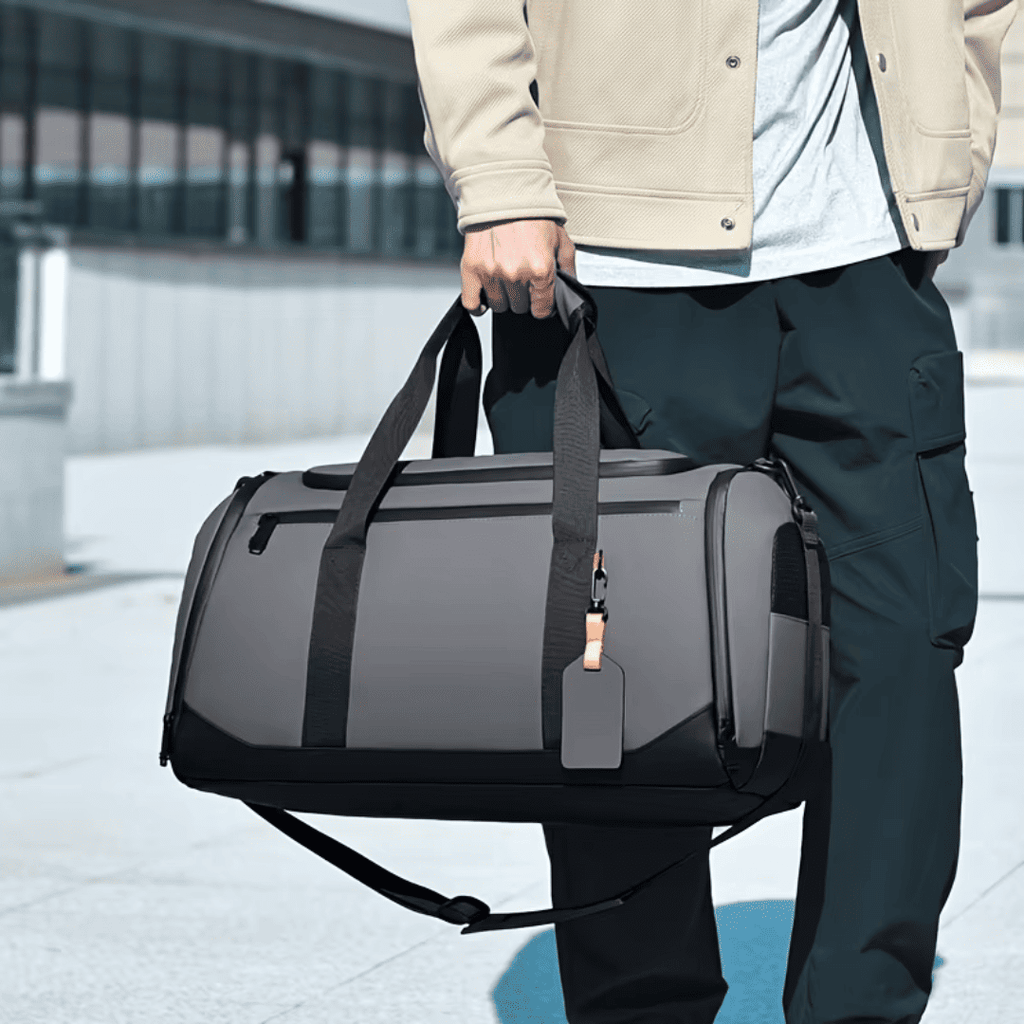 Sac de voyage compact Homme Bandoulière - Polyuréthane