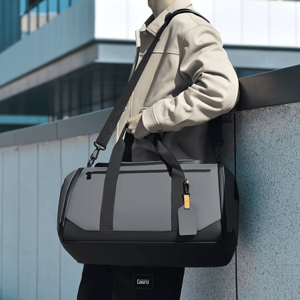 Sac de voyage compact Homme Bandoulière - Polyuréthane