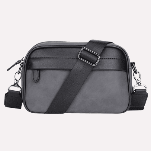 Sacoche Bandoulière Homme "Camera Bag" Grand Format (3 Styles)