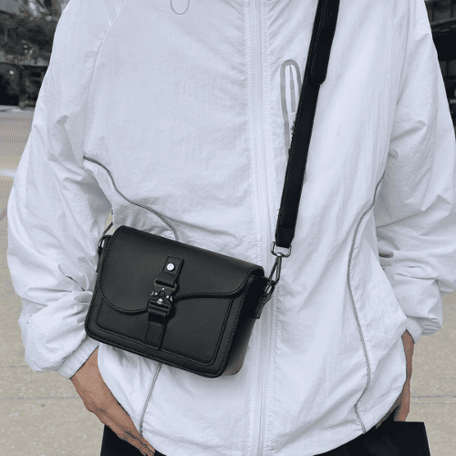 Sacoche Homme et Femme Minimaliste à Boucle Tactique