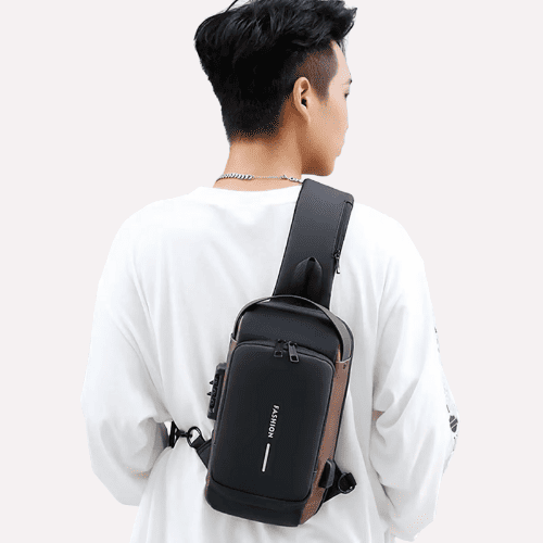 Sacoche Imperméable Antivol avec Port USB